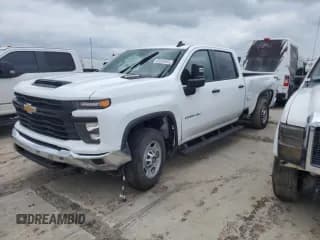 ✅ 2024 Chevrolet Silverado 2500HD Work Truck • VIN: 1GC4YLEY8RF273174 • Lot: 65050885. Listed on Copart with 18,507 mi. Free auction sales archive from the USA and detailed vehicle history report at DreamBid. Image 1.