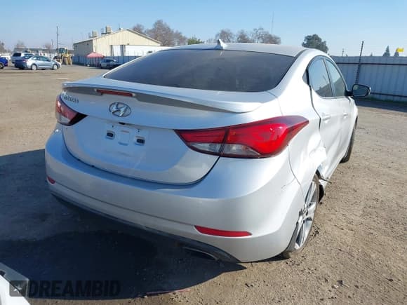 ✅ 2015 Hyundai Elantra Sport • VIN: KMHDH4AH5FU305500 • Lot: 41371807. Listed on IAAI with 110,249 mi. Free auction sales archive from the USA and detailed vehicle history report at DreamBid. Image 4.