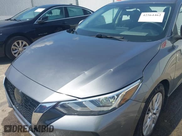 ✅ 2020 Nissan Sentra S • VIN: 3N1AB8BV5LY258596 • Lot: 42564462. Listed on IAAI with 80,770 mi. Free auction sales archive from the USA and detailed vehicle history report at DreamBid. Image 6.