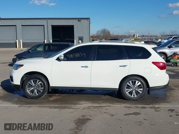 ✅ 2020 Nissan Pathfinder S • VIN: 5N1DR2AMXLC621393 • Lot: 41658654. Listed on IAAI with 74,634 mi. Free auction sales archive from the USA and detailed vehicle history report at DreamBid. Image 14.
