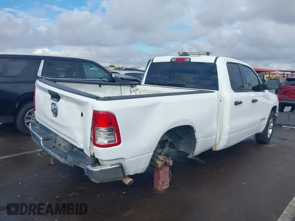 ✅ 2019 Ram 1500 Tradesman • VIN: 1C6RRECT2KN604579 • Lot: 43748836. Listed on IAAI with 119,502 mi. Free auction sales archive from the USA and detailed vehicle history report at DreamBid. Image 4.
