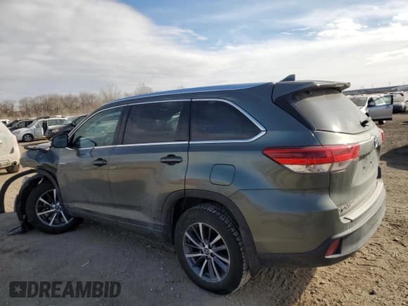 ✅ 2017 Toyota Highlander Hybrid XLE • VIN: 5TDJGRFH9HS031676 • Lot: 43120525. Listed on Copart with Not provided. Free auction sales archive from the USA and detailed vehicle history report at DreamBid. Image 2.