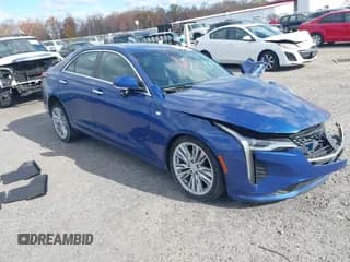 ✅ 2021 Cadillac CT4 Premium Luxury • VIN: 1G6DF5RK6M0115910 • Lot: 43640319. Wystawiony na IAAI z przebiegiem 63 375 mil. Bezpłatny archiwum sprzedaży aukcyjnych z USA i szczegółowy raport historii pojazdu na DreamBid. Zdjęcie 1.