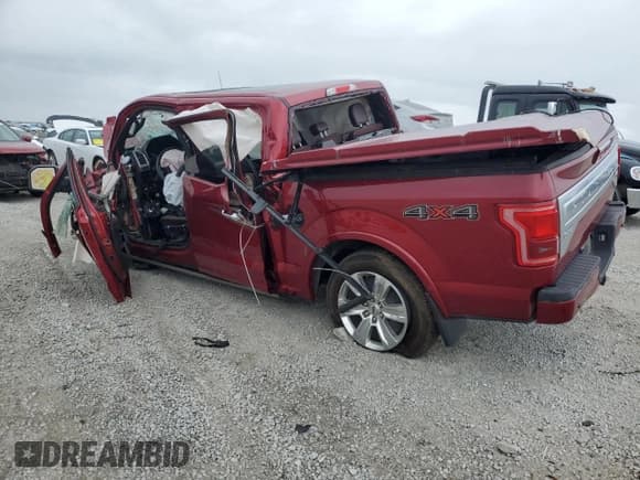 ✅ 2015 Ford F-150 Lariat • VIN: 1FTEW1EG6FFB45968 • Lot: 85488765. Listed on Copart with Not provided. Free auction sales archive from the USA and detailed vehicle history report at DreamBid. Image 2.