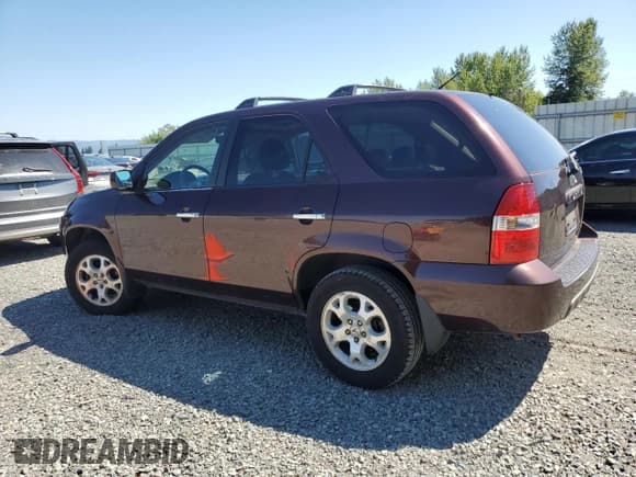 ✅ 2001 Acura MDX Touring • VIN: 2HNYD18691H532912 • Лот: 62770505. Опубликован ранее на Copart с пробегом 115 017 миль. Бесплатный доступ к архиву аукционных продаж из США и подробный отчёт об истории автомобиля на DreamBid. Изображение 2.