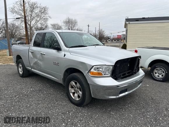 ✅ 2018 Ram 1500 Big Horn • VIN: 1C6RR7GG2JS306980 • Lot: 41597761. Listed on IAAI with 197,505 mi. Free auction sales archive from the USA and detailed vehicle history report at DreamBid. Image 1.