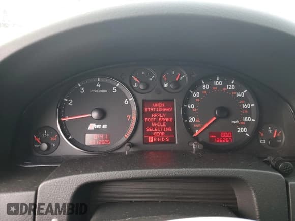 ✅ 2003 Audi RS 6 • VIN: WUAPV54B83N904133 • Lot: 46756735. Listed on Copart with 136,267 mi. Free auction sales archive from the USA and detailed vehicle history report at DreamBid. Image 9.