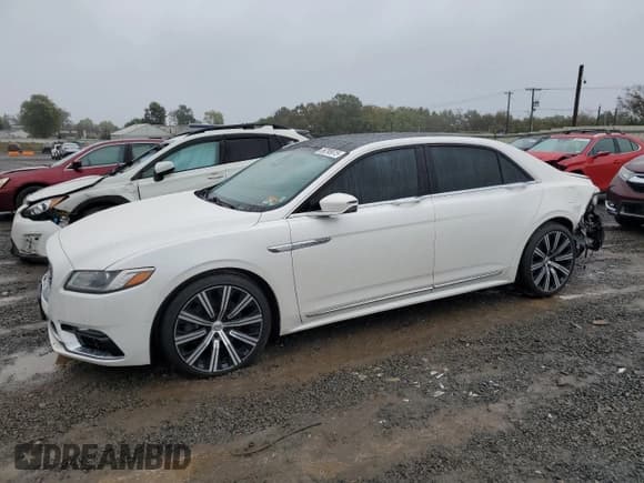 ✅ 2017 Lincoln Continental Reserve • VIN: 1LN6L9NPXH5601051 • Лот: 86295615. Опубликован ранее на Copart с пробегом 87 353 миль. Бесплатный доступ к архиву аукционных продаж из США и подробный отчёт об истории автомобиля на DreamBid. Изображение 1.