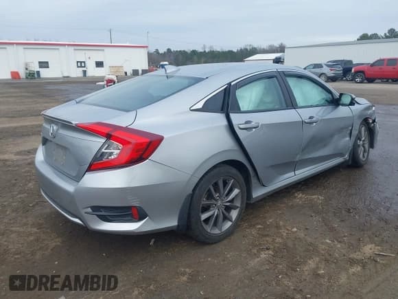 ✅ 2019 Honda Civic EX • VIN: 19XFC1F36KE206085 • Lot: 41208449. Listed on IAAI with 79,860 mi. Free auction sales archive from the USA and detailed vehicle history report at DreamBid. Image 4.