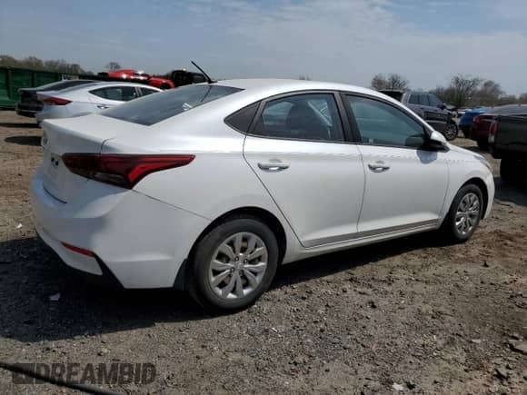 2018 Hyundai Accent SEL with VIN 3KPC24A34JE028366, listed as a Copart auction lot 50113844 with 87,267 mi miles and . Bid and sale history available at DreamBid. Image 3.