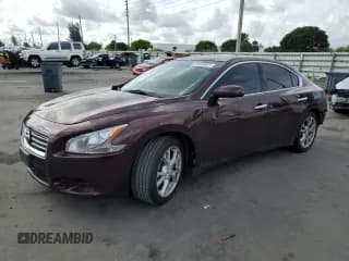 ✅ 2014 Nissan Maxima SV • VIN: 1N4AA5AP6EC906773 • Lot: 91645455. Listed on Copart with 154,138 mi. Free auction sales archive from the USA and detailed vehicle history report at DreamBid. Image 1.