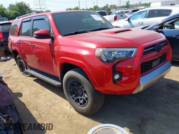 ✅ 2022 Toyota 4Runner TRD Off Road Premium • VIN: JTERU5JR8N6047251 • Lot: 42771094. Listed on IAAI with 35,725 mi. Free auction sales archive from the USA and detailed vehicle history report at DreamBid. Image 1.