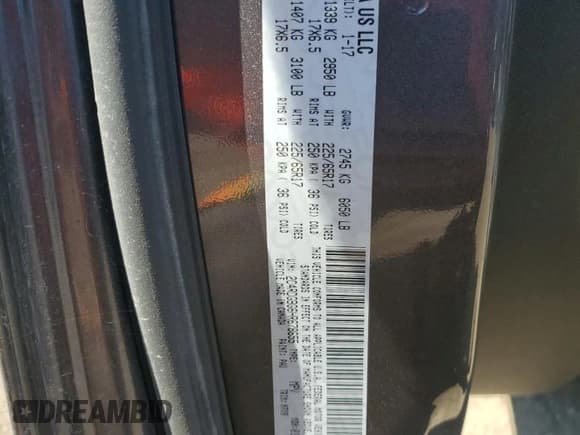 ✅ 2017 Dodge Grand Caravan SE • VIN: 2C4RDGBG6HR678655 • Lot: 70024425. Wystawiony na Copart z przebiegiem 156 601 mil. Bezpłatny archiwum sprzedaży aukcyjnych z USA i szczegółowy raport historii pojazdu na DreamBid. Zdjęcie 13.