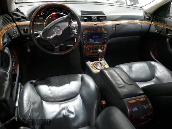 ✅ 2003 Mercedes-Benz S 500 • VIN: WDBNG75JX3A369795 • Lot: 92201875. Listed on Copart with Not provided. Free auction sales archive from the USA and detailed vehicle history report at DreamBid. Image 8.