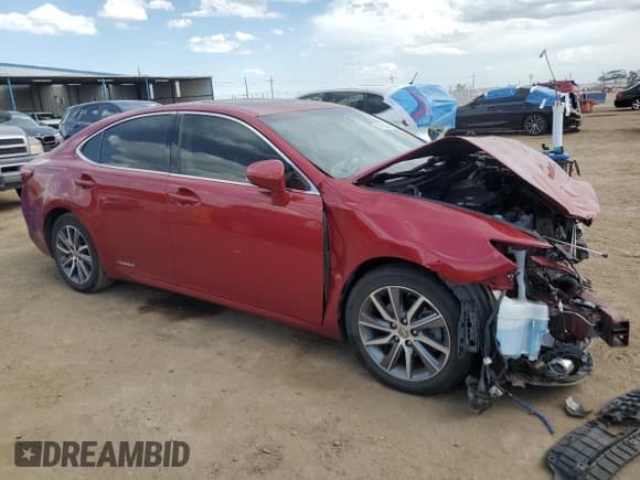 ✅ 2016 Lexus ES 300h • VIN: JTHBW1GG1G2117180 • Lot: 57962425. Listed on Copart with 107,587 mi. Free auction sales archive from the USA and detailed vehicle history report at DreamBid. Image 4.