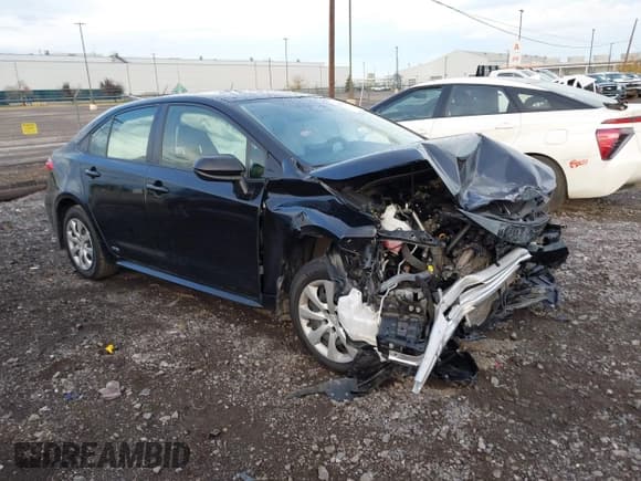 ✅ 2023 Toyota Corolla Hybrid LE • VIN: JTDBDMHE6PJ003512 • Lot: 43488302. Wystawiony na IAAI z przebiegiem 54 592 mil. Bezpłatny archiwum sprzedaży aukcyjnych z USA i szczegółowy raport historii pojazdu na DreamBid. Zdjęcie 1.