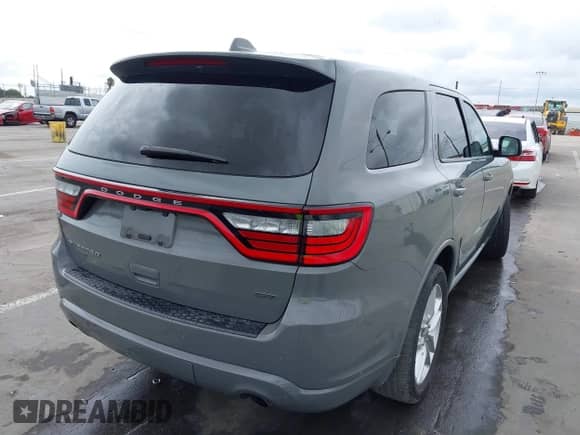 2021 Dodge Durango GT with VIN 1C4RDHDG1MC659811, listed as a IAAI auction lot 43260177 with 83,370 mi miles and . Bid and sale history available at DreamBid. Image 4.