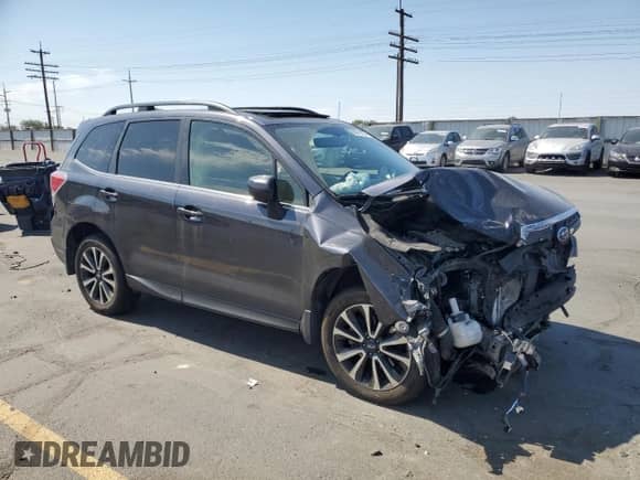 2017 Subaru Forester Premium with VIN JF2SJGEC6HH470064, listed as a Copart auction lot 66916155 with 50,091 mi miles and Salvage title. Bid and sale history available at DreamBid. Image 4.