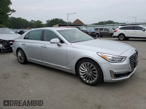 ✅ 2018 Genesis G90 Premium • VIN: KMHG34JA2JU045418 • Lot: 67905665. Listed on Copart with 91,040 mi. Free auction sales archive from the USA and detailed vehicle history report at DreamBid. Image 4.