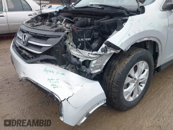 ✅ 2013 Honda CR-V EX-L • VIN: 2HKRM4H74DH613395 • Lot: 43828865. Listed on IAAI with 149,468 mi. Free auction sales archive from the USA and detailed vehicle history report at DreamBid. Image 6.