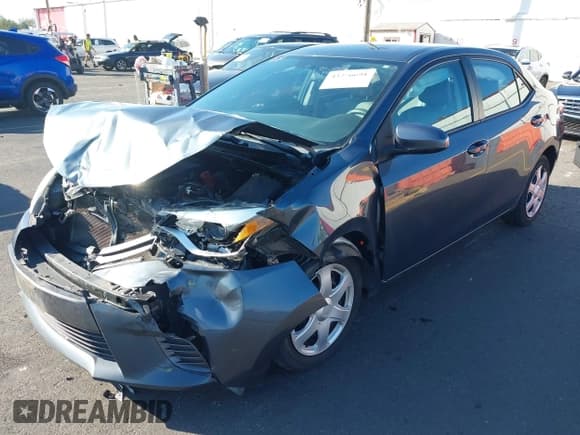 ✅ 2016 Toyota Corolla L • VIN: 2T1BURHE0GC488786 • Lot: 43276691. Listed on IAAI with 119,847 mi. Free auction sales archive from the USA and detailed vehicle history report at DreamBid. Image 2.