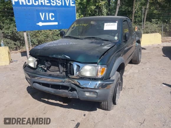 ✅ 2002 Toyota Tacoma PreRunner • VIN: 5TESN92N72Z046001 • Lot: 43213221. Listed on IAAI with 194,360 mi. Free auction sales archive from the USA and detailed vehicle history report at DreamBid. Image 2.