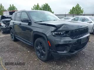 2023 Jeep Grand Cherokee Limited with VIN 1C4RJHBG4PC546998, listed as a IAAI auction lot 43278827 with 34,161 mi miles and . Bid and sale history available at DreamBid. Image 1.