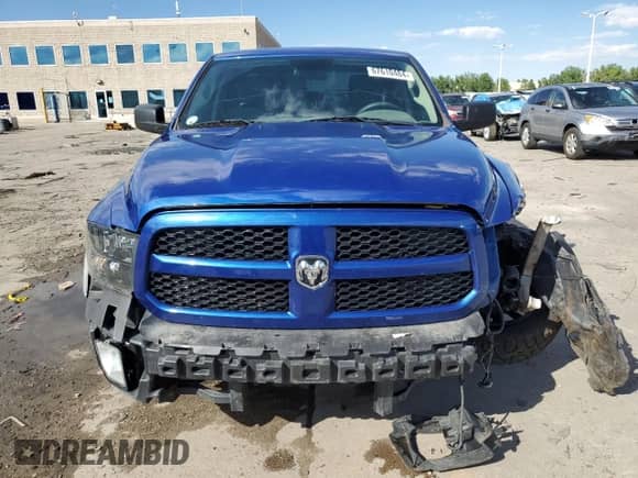 2019 Ram 1500 Express with VIN 1C6RR7FG4KS635635, listed as a Copart auction lot 67610484 with 81,543 mi miles and Salvage title. Bid and sale history available at DreamBid. Image 5.