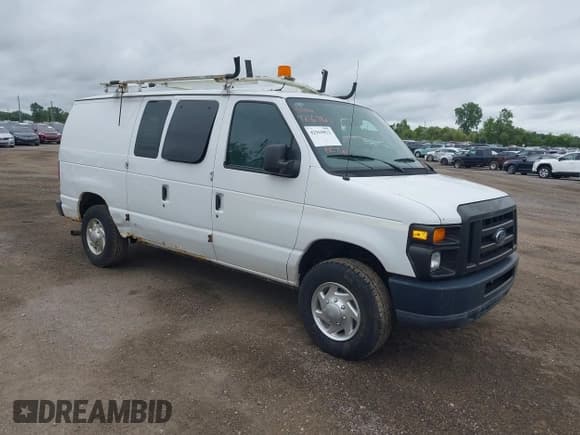 ✅ 2011 Ford Econoline Cargo Commercial • VIN: 1FTNE2EL0BDA19911 • Lot: 42969823. Listed on IAAI with 119,796 mi. Free auction sales archive from the USA and detailed vehicle history report at DreamBid. Image 1.