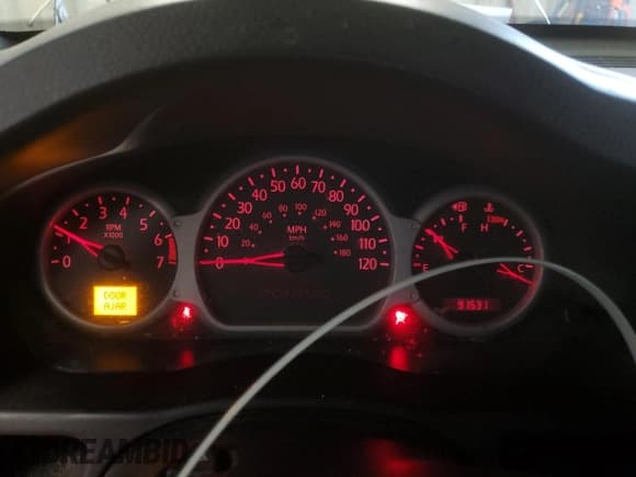 ✅ 2005 Pontiac Aztek • VIN: 3G7DB03E25S541245 • Lot: 84772654. Listed on Copart with 91,531 mi. Free auction sales archive from the USA and detailed vehicle history report at DreamBid. Image 9.