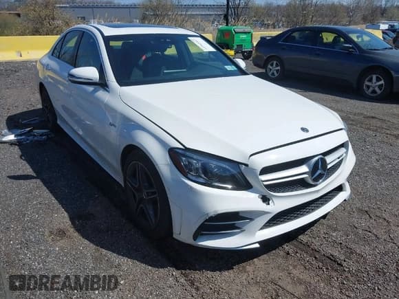 ✅ 2020 Mercedes-Benz C 43 AMG • VIN: W1KWF6EB3LR597270 • Lot: 41902543. Wystawiony na IAAI z przebiegiem 37 372 mil. Bezpłatny archiwum sprzedaży aukcyjnych z USA i szczegółowy raport historii pojazdu na DreamBid. Zdjęcie 1.