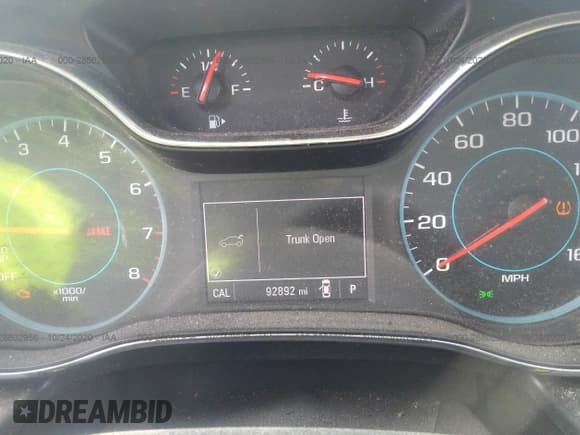 ✅ 2016 Chevrolet Cruze LS • VIN: 1G1BC5SM0G7252578 • Lot: 28802956. Listed on IAAI with 92,892 mi. Free auction sales archive from the USA and detailed vehicle history report at DreamBid. Image 7.