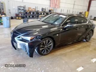 ✅ 2023 Lexus IS 350 F Sport • VIN: JTHGZ1B29P5061710 • Lot: 80783035. Listed on Copart with 88,566 mi. Free auction sales archive from the USA and detailed vehicle history report at DreamBid. Image 1.