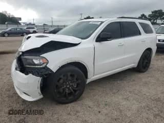 2019 Dodge Durango R/T with VIN 1C4SDHCT8KC584845, listed as a Copart auction lot 64805555 with 121,322 mi miles and Non repairable. Bid and sale history available at DreamBid. Image 1.