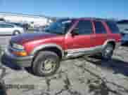 2000 Chevrolet Blazer LT z VIN 1GNDT13W8Y2241861, wystawiony jako Copart lot #41696815 z przebiegiem 128 073 mil mil oraz Szkoda całkowita • Salvage title. Historia ofert i sprzedaży dostępna na DreamBid. Obrazek 1.