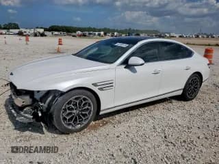 ✅ 2021 Genesis G80 2.5T • VIN: KMTGB4SCXMU073609 • Лот: 65182615. Опубликован ранее на Copart с пробегом 70 848 миль. Бесплатный доступ к архиву аукционных продаж из США и подробный отчёт об истории автомобиля на DreamBid. Изображение 1.