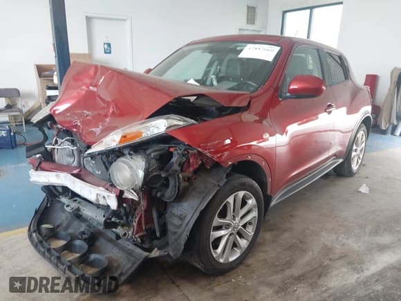✅ 2013 Nissan Juke S • VIN: JN8AF5MR4DT221716 • Lot: 42887669. Listed on IAAI with 144,335 mi. Free auction sales archive from the USA and detailed vehicle history report at DreamBid. Image 2.