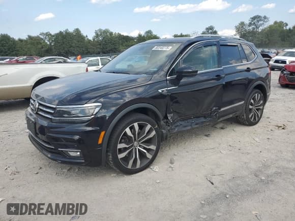 ✅ 2020 Volkswagen Tiguan SEL Premium R-Line • VIN: 3VV4B7AX4LM067901 • Лот: 80340275. Опубликован ранее на Copart с пробегом 91 070 миль. Бесплатный доступ к архиву аукционных продаж из США и подробный отчёт об истории автомобиля на DreamBid. Изображение 1.