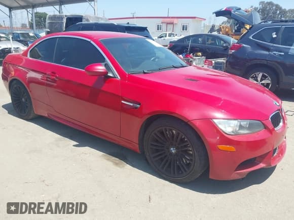 ✅ 2008 BMW 3 Series M3 • VIN: WBSWL93578P331473 • Lot: 42217581. Listed on IAAI with 162,873 mi. Free auction sales archive from the USA and detailed vehicle history report at DreamBid. Image 1.