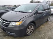 ✅ 2014 Honda Odyssey EX-L • VIN: 5FNRL5H64EB020409 • Лот: 43840438. Опубликован ранее на IAAI с пробегом 199 865 миль. Бесплатный доступ к архиву аукционных продаж из США и подробный отчёт об истории автомобиля на DreamBid. Изображение 2.