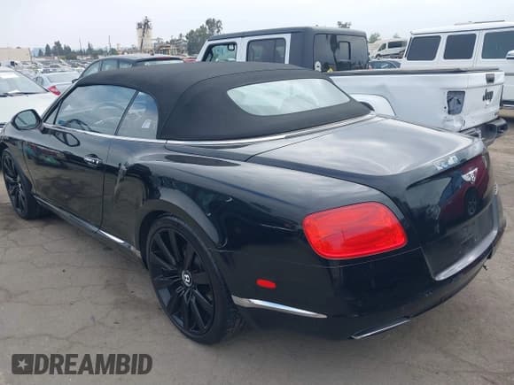 ✅ 2013 Bentley Continental GT • VIN: SCBGR3ZAXDC080271 • Lot: 39498924. Listed on IAAI with 39,873 mi. Free auction sales archive from the USA and detailed vehicle history report at DreamBid. Image 3.