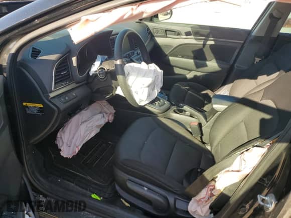 2018 Hyundai Elantra SEL with VIN 5NPD84LF9JH386455, listed as a Copart auction lot 80706925 with Not provided miles and Salvage title. Bid and sale history available at DreamBid. Image 7.