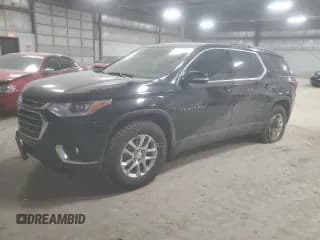 ✅ 2020 Chevrolet Traverse LT Cloth • VIN: 1GNEVMKW7LJ195939 • Lot: 81751854. Wystawiony na Copart z przebiegiem 122 556 mil. Bezpłatny archiwum sprzedaży aukcyjnych z USA i szczegółowy raport historii pojazdu na DreamBid. Zdjęcie 1.