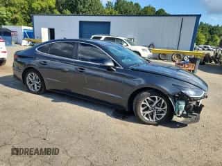 2023 Hyundai Sonata SEL z VIN KMHL64JA6PA294448, wystawiony jako Copart lot #84251705 z przebiegiem 58 219 mil mil oraz Szkoda całkowita • Salvage title. Historia ofert i sprzedaży dostępna na DreamBid. Obrazek 4.