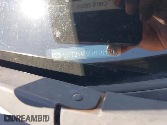 ✅ 2015 Hyundai Sonata SE • VIN: 5NPE24AF6FH170479 • Лот: 43137525. Опубликован ранее на IAAI с пробегом 159 524 миль. Бесплатный доступ к архиву аукционных продаж из США и подробный отчёт об истории автомобиля на DreamBid. Изображение 9.