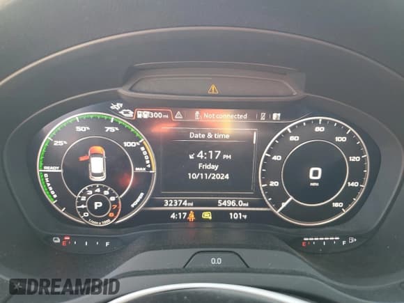 ✅ 2017 Audi A3 e-tron Sportback Premium Plus • VIN: WAUTPBFF5HA036351 • Lot: 75339474. Listed on Copart with 32,374 mi. Free auction sales archive from the USA and detailed vehicle history report at DreamBid. Image 9.