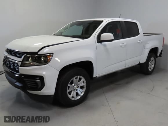 ✅ 2021 Chevrolet Colorado 2WD LT • VIN: 1GCGSCEN3M1224443 • Lot: 47441755. Listed on Copart with 61,779 mi. Free auction sales archive from the USA and detailed vehicle history report at DreamBid. Image 2.