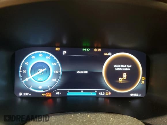 ✅ 2022 Hyundai Santa Fe Calligraphy • VIN: 5NMS5DAL2NH468166 • Lot: 93293385. Listed on Copart with 44,955 mi. Free auction sales archive from the USA and detailed vehicle history report at DreamBid. Image 9.