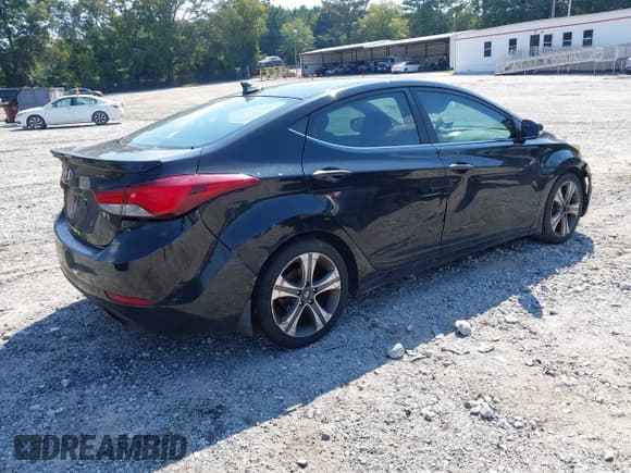 ✅ 2016 Hyundai Elantra Sport • VIN: KMHDH4AH3GU586536 • Lot: 43123788. Listed on IAAI with 113,897 mi. Free auction sales archive from the USA and detailed vehicle history report at DreamBid. Image 4.