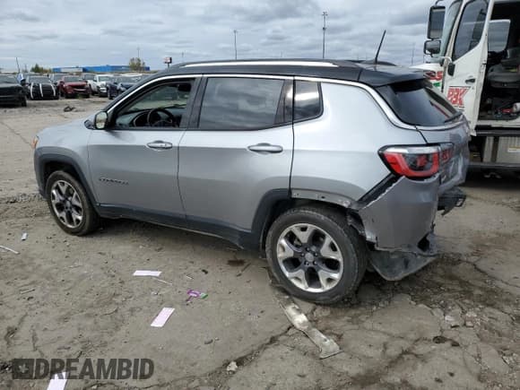✅ 2020 Jeep Compass Limited • VIN: 3C4NJDCB4LT215993 • Lot: 86777745. Listed on Copart with 75,668 mi. Free auction sales archive from the USA and detailed vehicle history report at DreamBid. Image 2.